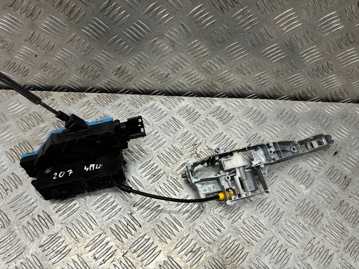 фото №1, Peugeot 207 citroen c4 замок ручка двері праві зад 24099158