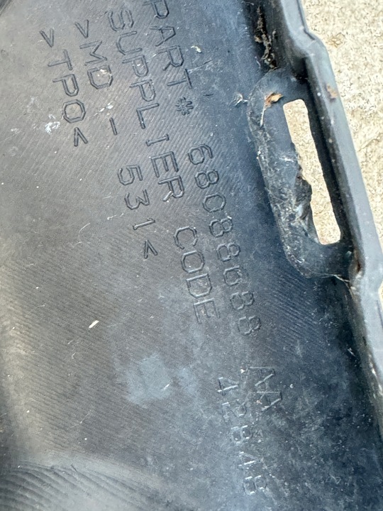 фото №15, Бампер перед переднее dodge journey рестайлинг 2011-2016 1tx73trmac