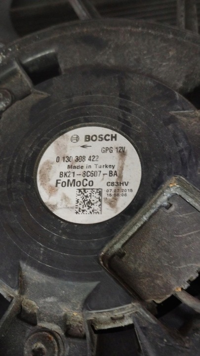 фото №4, Радіаторів води вентилятор transit mk8 custom 2.2