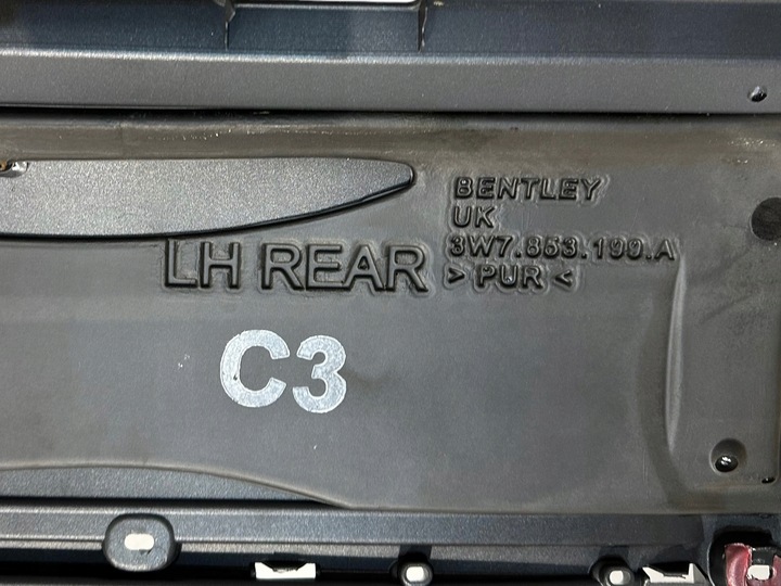 фото №8, Bentley continental gt gtc поріг накладка планка порогова lh 3w8853851n