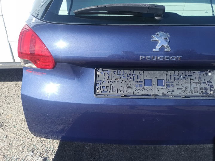 фото №14, Кришка багажника комплектна peugeot 2008 i 13-16 колір kuc