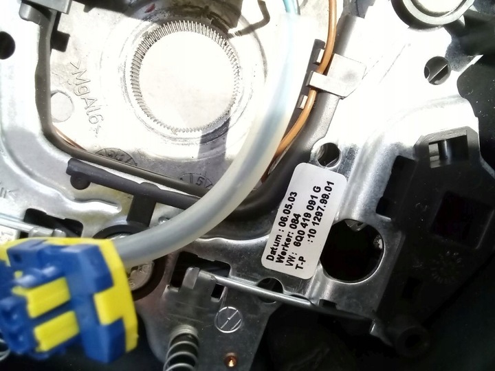 фото №5, Vw polo 9n руль 6q0419091g