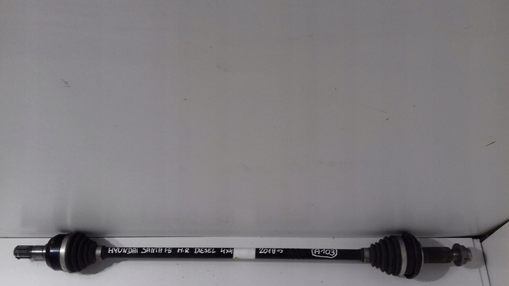 фото №1, Hyundai santa fe iv полуось p.tył дизель автомат 4x4