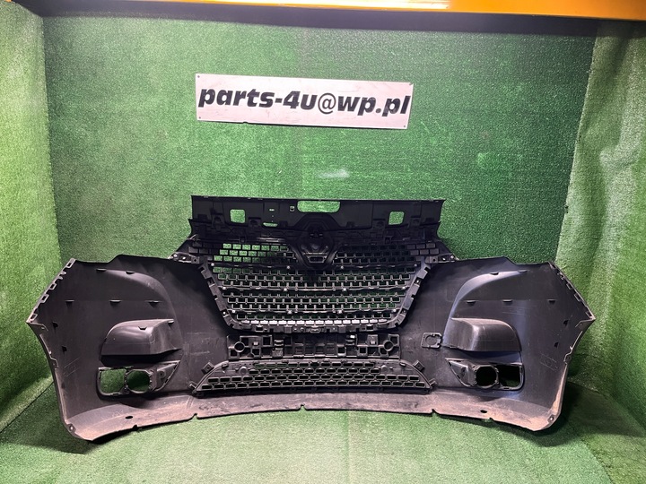 фото №8, Renault master iv 4 бампер перед переднє + решітка радіатора оригінал