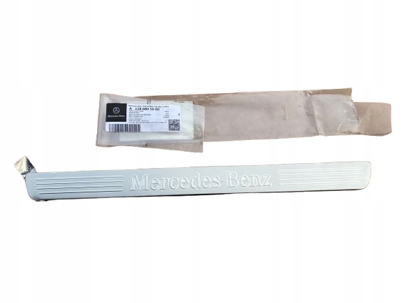 фото №1, Планка порогова na поріг декоративна хром mercedes cla w118 a118 нова оригінал