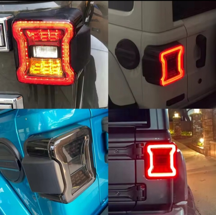 фото №9, Лампи зад задні led європа jeep wrangler jk 2007-17 jl стиль