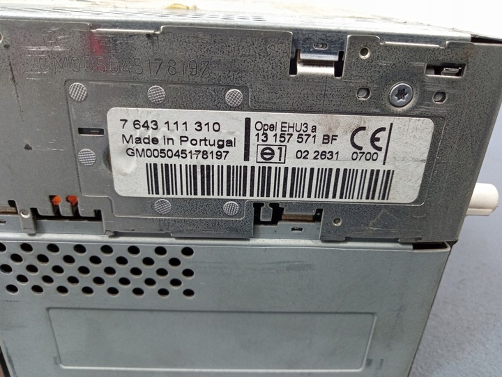 фото №7, Astra iii h радіо заводські oem cd50 13157571