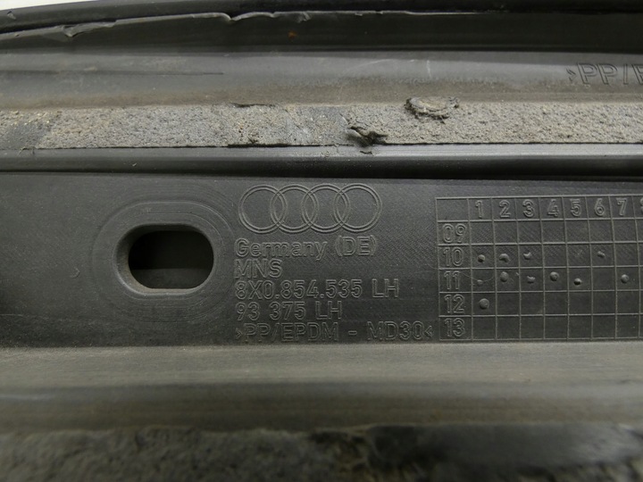 фото №8, Планка накладка порогова ліва зовнішня audi a1 8x s-line lz9y 8x0854535