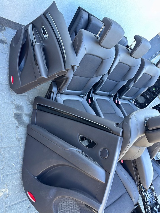 фото №6, Espace v сидіння 7 осіб комплект оббивка напівшкіра шкіра