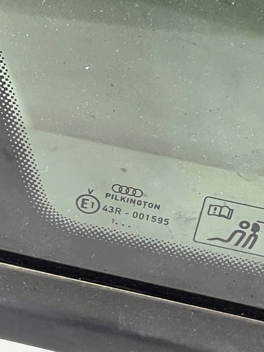 фото №5, Стекло боковая задняя audi a4 s4 b8 8k 43r-001595