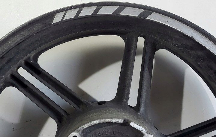 фото №11, Диск зад 17" x 5.00" bez abs 42650-mer-d00 honda cbf 600 pc38 2004-2007r