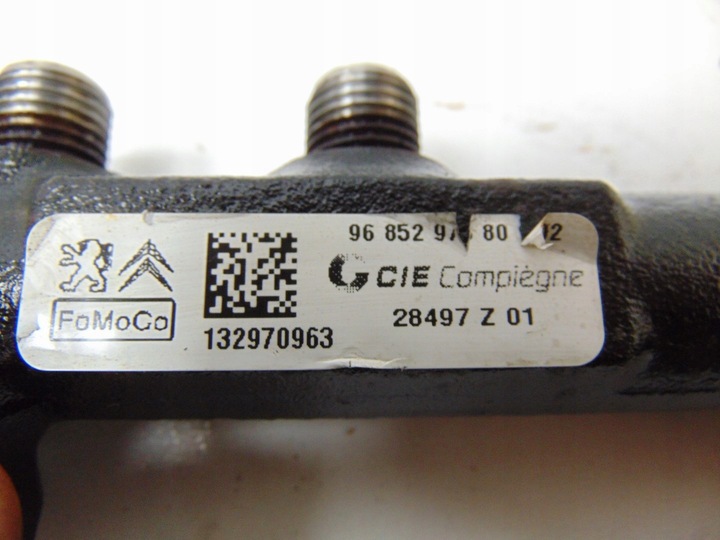 фото №8, Планка вприскувальний датчик citroen berlingo 2008-1.6hdi 9685297580 9670076780