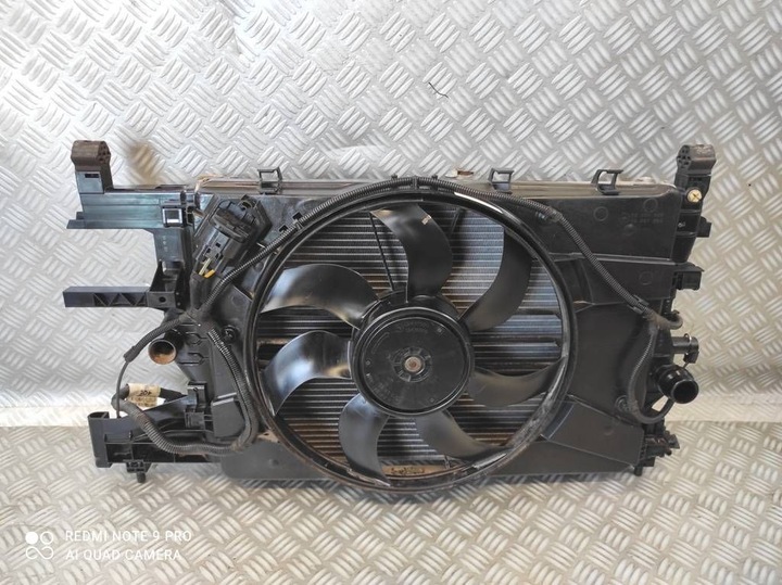 фото №10, Opel astra iv j рестайлинг 1.6 a16xer b16xer радиатор радиаторов воды вентилятор