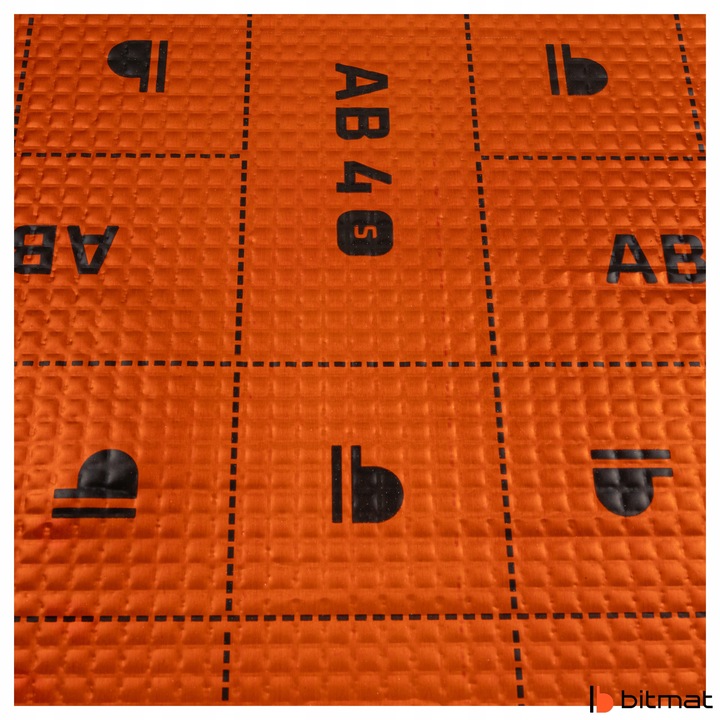 фото №13, Коврик wyciszająca na пол alubutyl 4mm толстая butylowa samoprzylepna