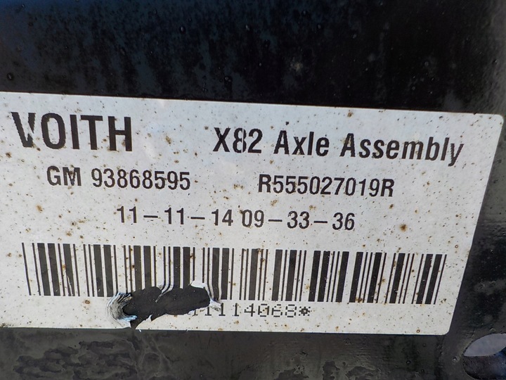 фото №6, Trafic iii vivaro 1.6 14-19 підвішування зад задні комплект