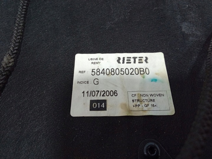 фото №5, Avensis ii t25 універсал оббивка бардачка багажника 5840805020b0