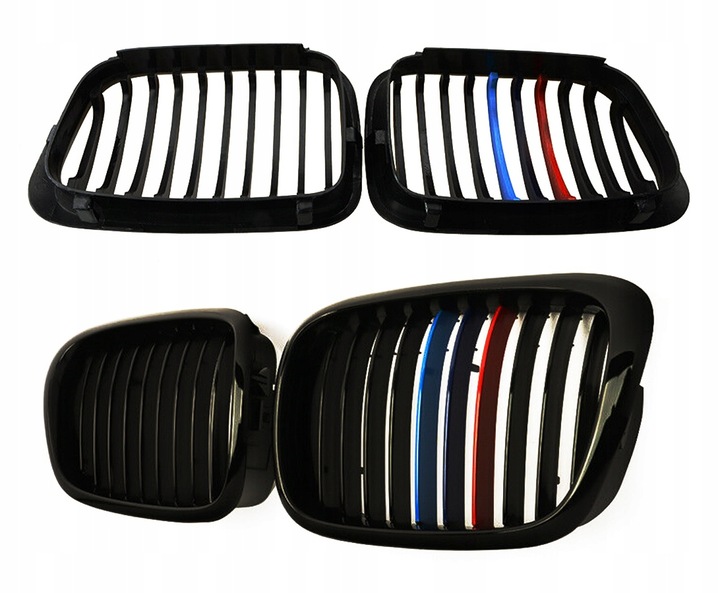 фото №9, Решётка радиатора решётки радиатора bmw e46 sedan 98-01 блеск м-пакет решётка радиатор p+l gloss