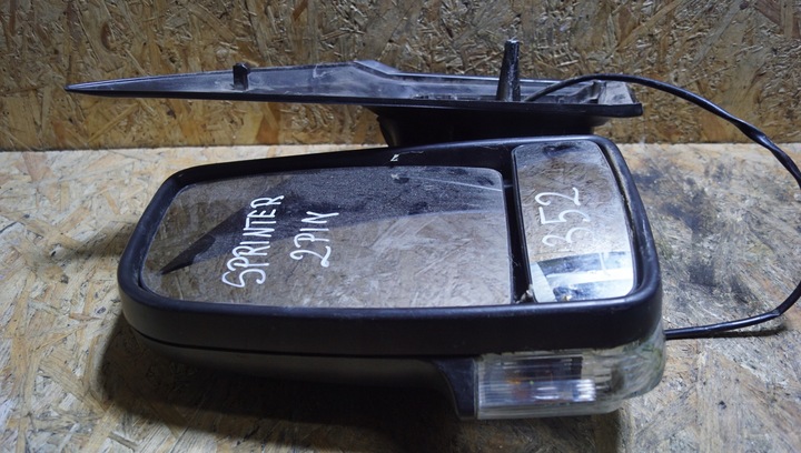 фото №7, Mercedes sprinter w906 дзеркало ліві 2 pin uk
