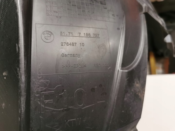 фото №8, Bmw 5 f10 підкрилок передні ліві запчастина передня 7186727