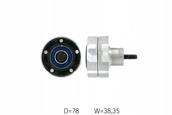 фото №2, Ролик направляющая лента daf cf 85 xf 105 mx265-mx37