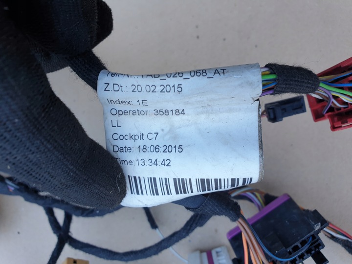 фото №13, Джгут установка панелі консолі нагрівача audi a6 c7 4g 4g1971569a оригінальний номер eu