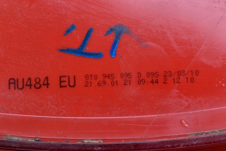 фото №9, Фара левая зад задняя led 8t0945095d audi a5 8t sportback hb 07-11