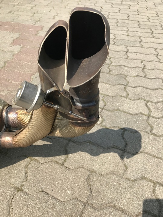 фото №6, Audi r8 5.2 v10 plus глушник вихлоп кінцевий активний