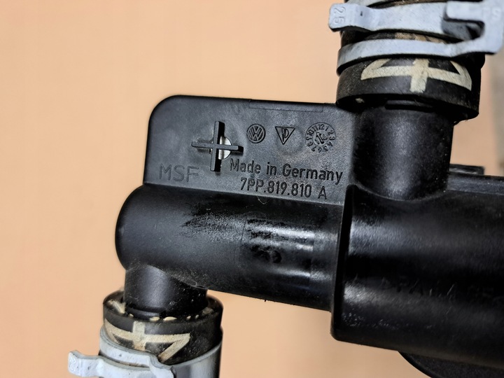 фото №8, Насос провода воды cayenne 7p рестайлинг 3.6 7l0965561l