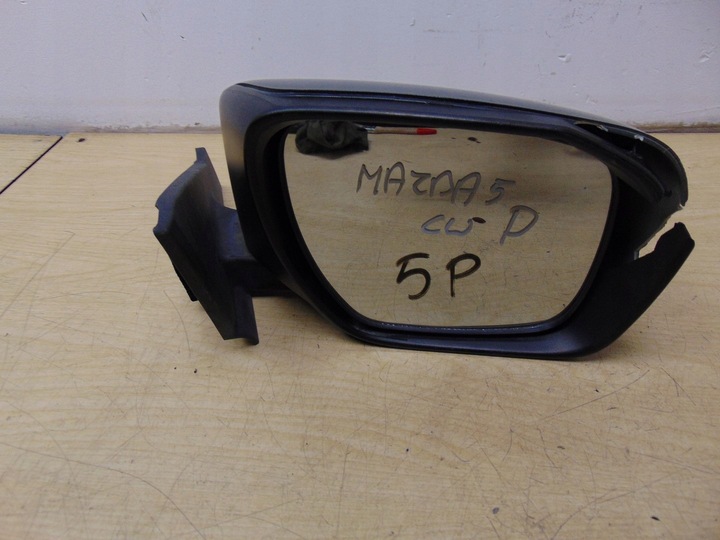 фото №8, Дзеркало праві mazda 5 ii cw 2010- 5 pin європа