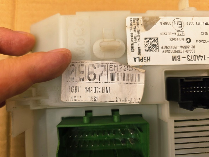 фото №11, Mondeo mk4 рестайлінг s-max mk1 galaxy mk3 модуль bcm bsi 2014 рік bg9t-14a073-bm