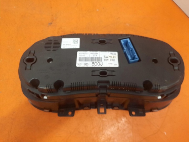 фото №6, Skoda fabia ii 1.6tdi 10-14 рестайлінг прилади спідометр  5j0920800j