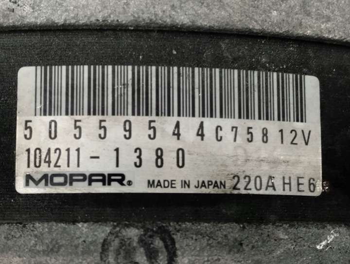 фото №3, Alfa romeo stelvio генератор 220a 50559544