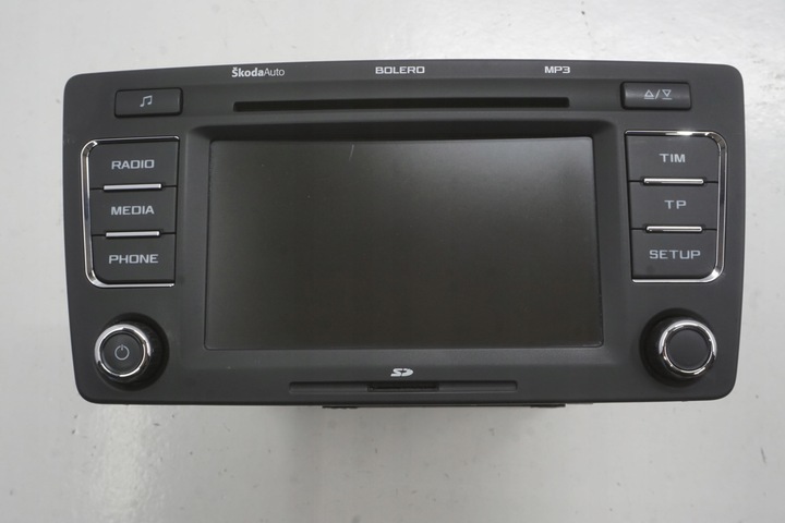 фото №1, Skoda octavia ii рестайлінг 09r радіо cd bolero 1z0035156f