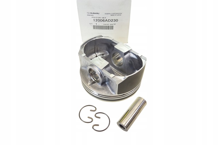 фото №11, Поршень двигуна ej255 nadwymiarowy +0,25mm subaru impreza wrx 06-12 forester x
