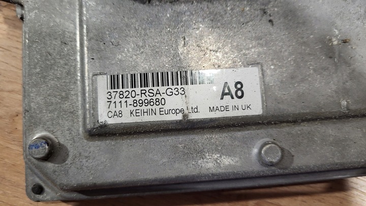 фото №4, Комп'ютер двигуна honda civic viii 8 ufo hb 5d 1,8 37820-rsa-g33