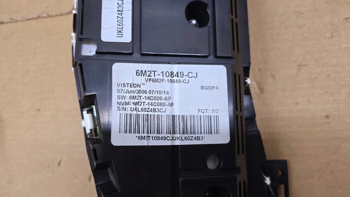 фото №16, S-max mk1 galaxy mk3 спидометр приборы 2006 год дизель европа пробег 257 301