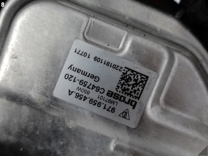 фото №9, Porsche panamera 971 bentley continental gt 3sa вентилятор корпус перед