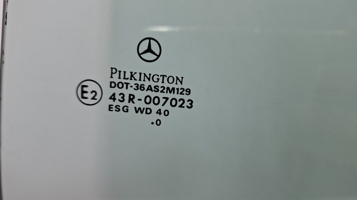 фото №8, Стекло дверь купе перед сторона правая mercedes-benz slk r170 dot36as2m129