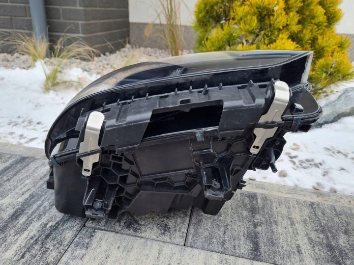 фото №13, Bmw x3 x4 g01 g02 рестайлінг lci лампи перед повний led адаптивний тінь line чорні