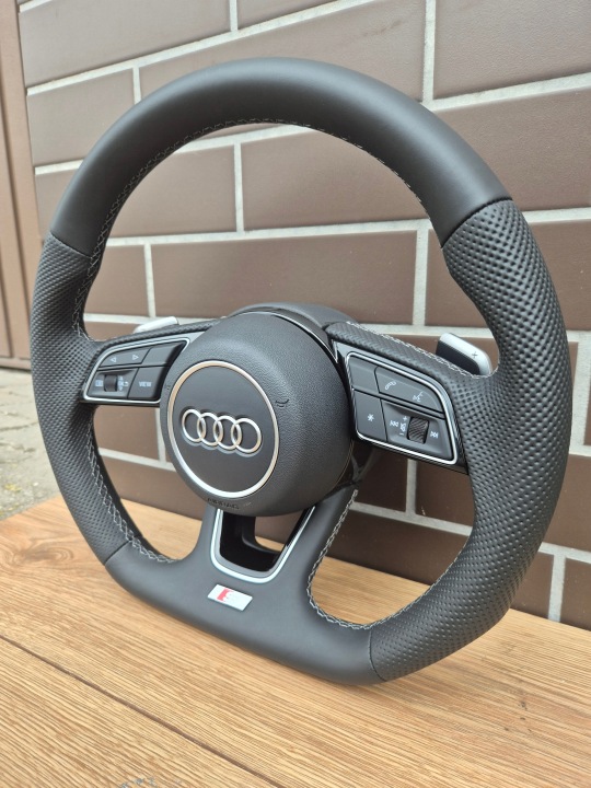 фото №9, Комплектная руль audi a3 8v 8y a1 rs3 лепестки подушка