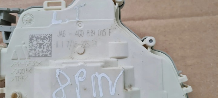 фото №10, Sq5 q5 80a замок двері лівий зад задній 8pin 4g0839015f a4 b9 8w a5