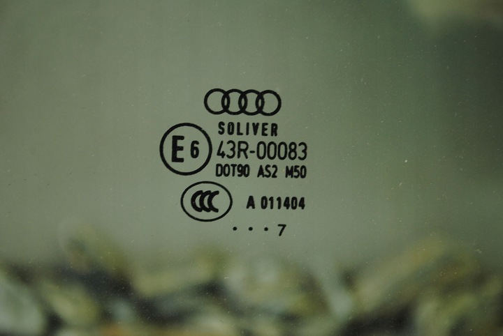 фото №3, Скло двері права передня audi a6 c6 avant