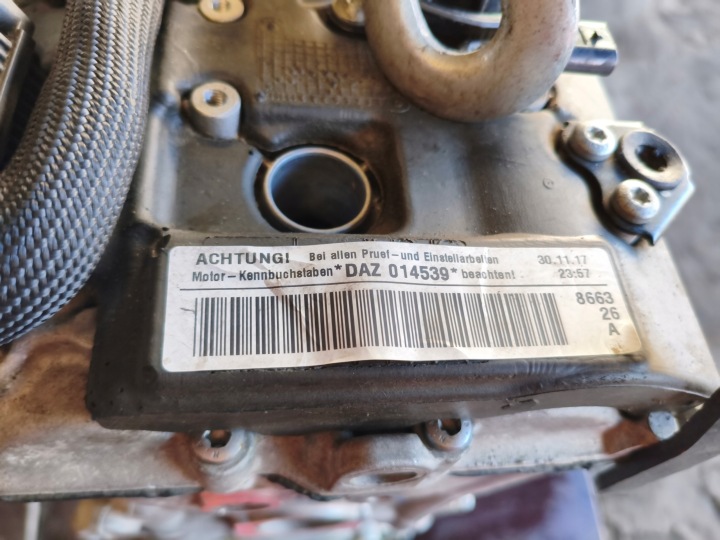 фото №14, Двигун стійка audi rs3 8v rs q3 ttrs 2.5 tfsi daz daza