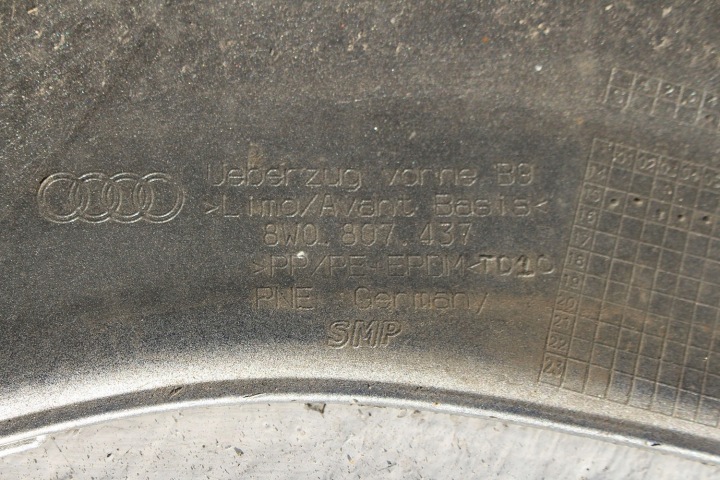 фото №9, Audi a4 8w b9 бампер передний перед 8w0807065 + решётка радиатора решётка 8w0853651 решётка радиатора