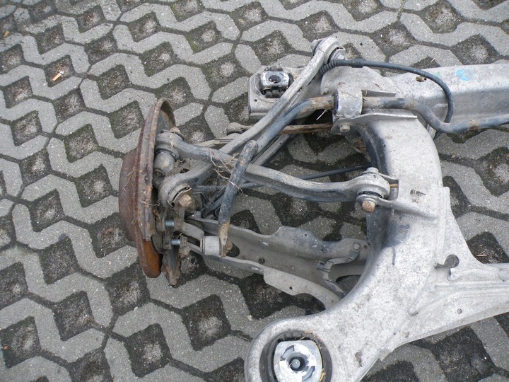 фото №6, Mercedes w220 ступица поворотный кулак левая задняя рычаг задний левый подвешивание зад