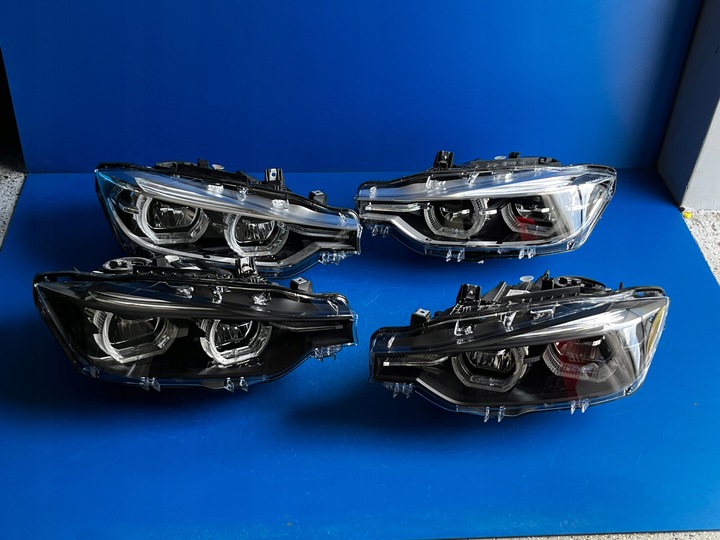 фото №15, Лампы полный led bmw f30 f31 рестайлинг чёрный hella тень