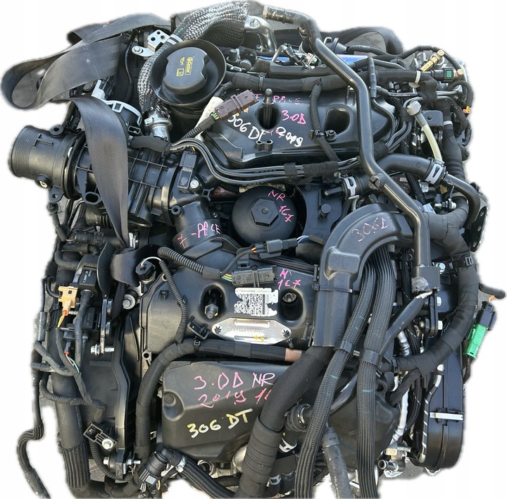 фото №6, Двигатель комплектный jaguar f-pace range rover 3.0 d biturbo 306dt евро 6