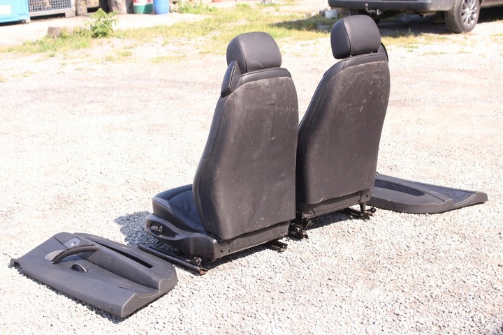 фото №7, Сиденья правый левый обшивки кожа bmw z4 uk