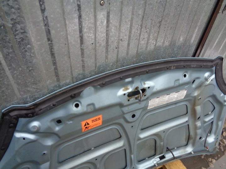 фото №7, Капот кришка двигуна перед honda civic 7 vii hb 5d 2001- лак: g502m