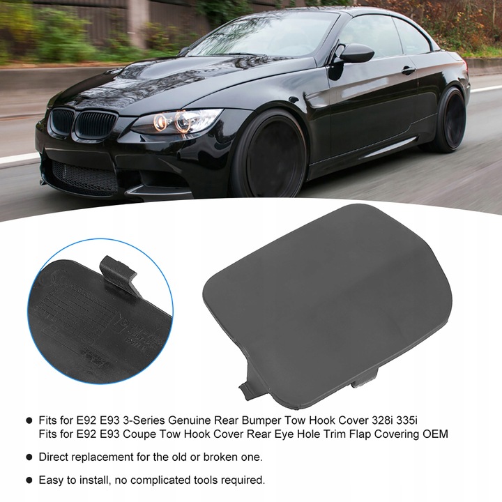 фото №12, Bmw заглушка вушка фаркоп буксирувальний 51127161497